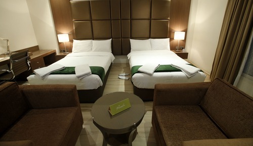 Habitación con 1 cama doble o 2 individuales