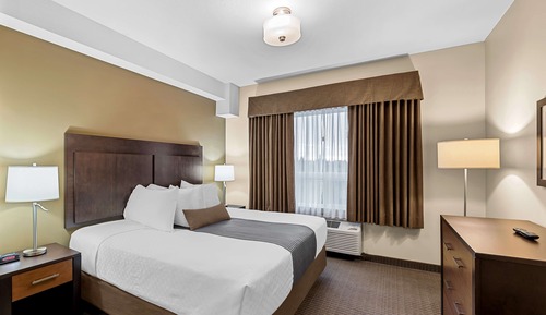 Habitación estándar, 1 cama de matrimonio grande, no fumadores, frigorífico y microondas