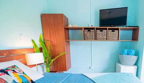 Habitación superior, 1 cama de matrimonio, no fumadores, balcón