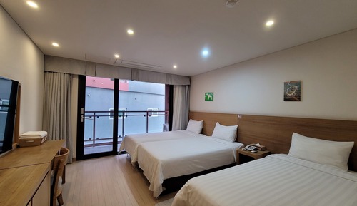 Habitación triple estándar, 3 camas individuales, no fumadores, bañera