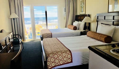 Estudio estándar, 2 camas de matrimonio (Ocean Front)
