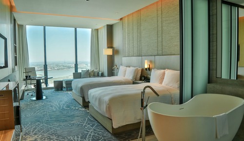 Habitación ejecutiva, 2 camas individuales, vistas al lago, planta ejecutiva