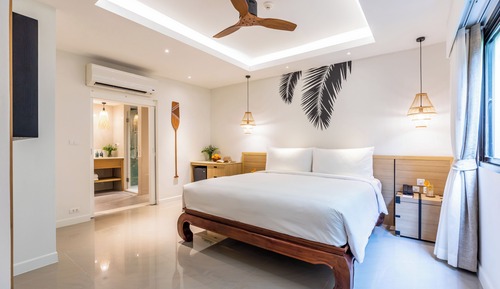 Habitación superior, 1 cama de matrimonio grande
