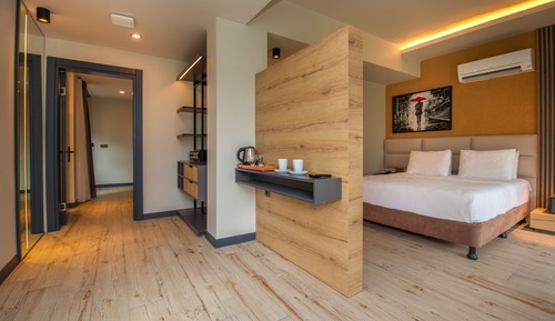 Habitación familiar, vistas al jardín
