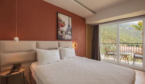 Habitación superior, vistas al mar