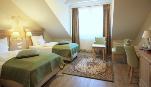 Habitación Confort con 2 camas individuales, accesible para personas con discapacidad
