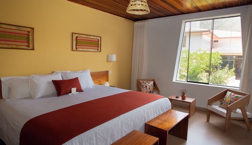 Habitación doble superior, vistas al jardín