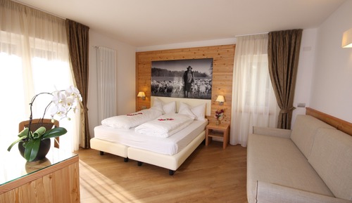 Habitación con 1 cama doble o 2 individuales
