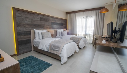 Habitación doble superior, vistas al jardín