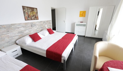 Habitación triple, vistas al lago