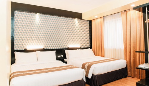 Habitación Premium, 2 camas de matrimonio