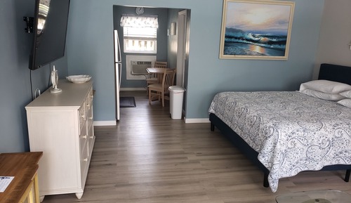 Suite estudio Deluxe, 1 cama de matrimonio grande, accesible para personas con discapacidad