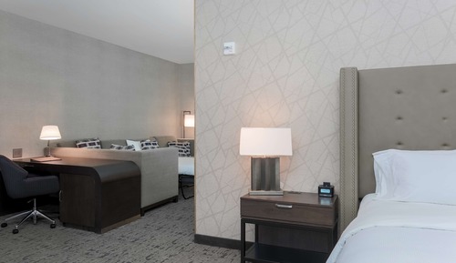 Suite Premium, 1 cama de matrimonio grande con sofá cama