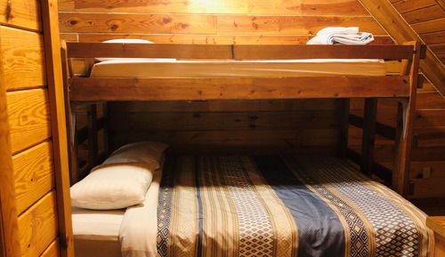 Cabaña Confort, 3 habitaciones, bañera de hidromasaje