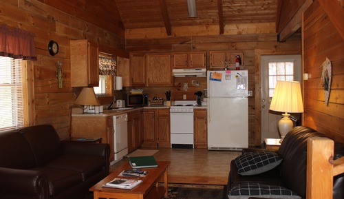 Cabaña romántica, 2 habitaciones, bañera de hidromasaje