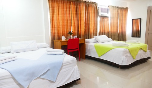 Habitación cuádruple Premium, vistas al mar