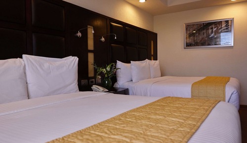 Habitación estándar, 2 camas de matrimonio, no fumadores
