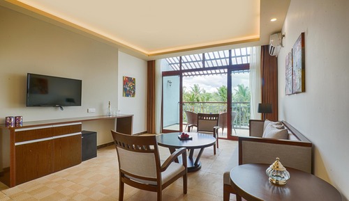 Suite junior, 1 habitación, vistas al jardín