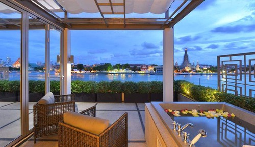 Suite Premium, bañera de hidromasaje, vistas al río
