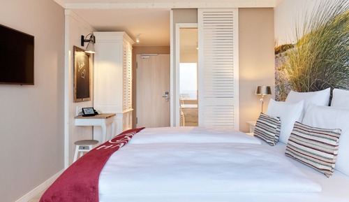Habitación doble, vistas al mar