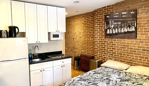 Estudio Deluxe, varias camas, cocina básica