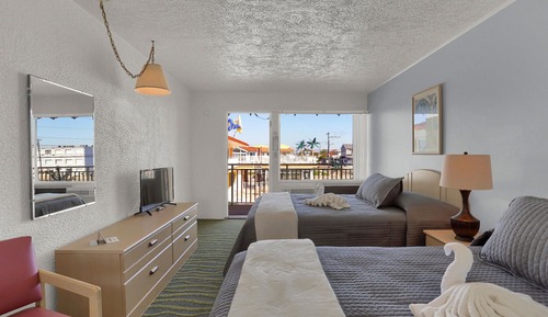 Habitación estándar, 2 camas de matrimonio