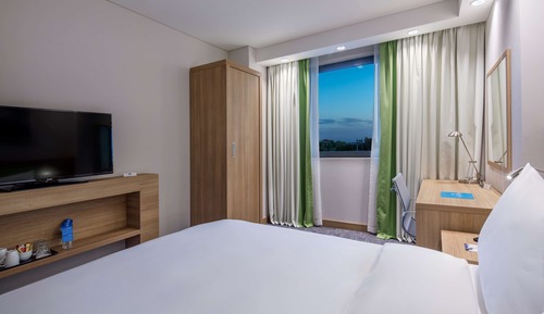 Habitación, 1 cama de matrimonio, no fumadores, frigorífico