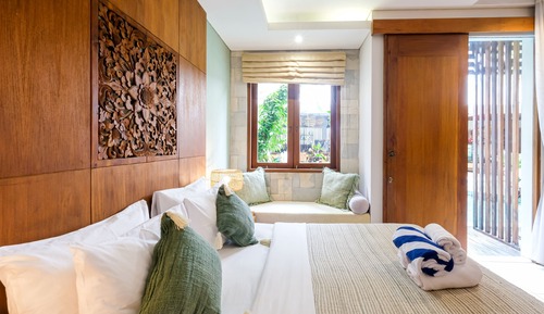 Suite, vistas a la piscina