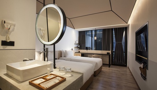 Habitación Deluxe, 2 camas individuales, balcón