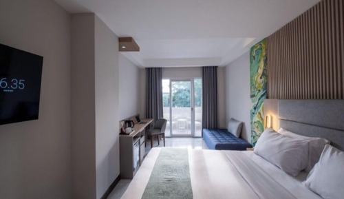 Habitación Premier, 1 cama de matrimonio, balcón