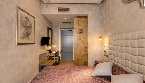 Habitación estándar con 1 cama doble o 2 individuales
