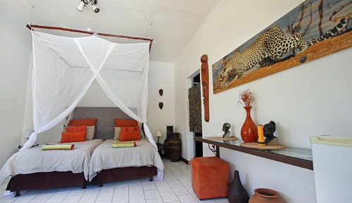Habitación estándar con 1 cama doble o 2 individuales, 1 habitación (Leopard)