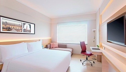 Habitación, 1 cama de matrimonio, vistas a la ciudad