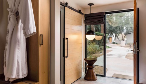 Habitación, 2 camas de matrimonio, accesible para personas con discapacidad (Eames)