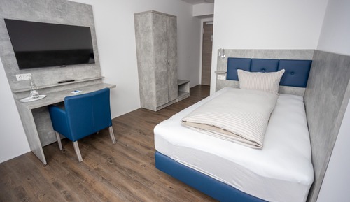 Habitación individual básica, vistas al jardín