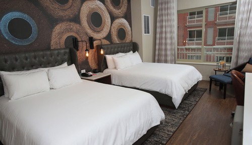 Habitación estándar, 2 camas de matrimonio