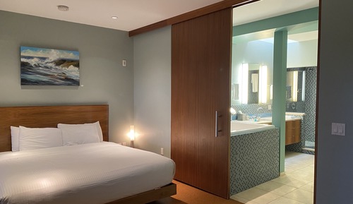 Suite estudio, 1 cama de matrimonio grande, vistas al mar