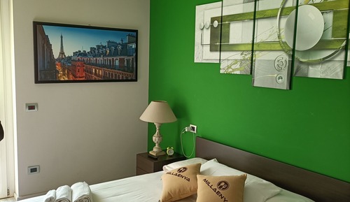 Habitación con 1 cama doble o 2 individuales