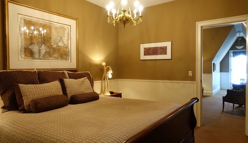 Suite de luna de miel, 1 cama de matrimonio grande con sofá cama (Morgan Llewellyn Suite -)