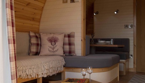 Cabaña, baño privado (Glamping Pod Fox Den)