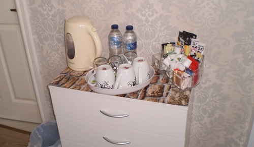 Habitación triple Confort, baño privado (Blue Room)