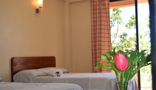 Habitación estándar, 2 camas de matrimonio