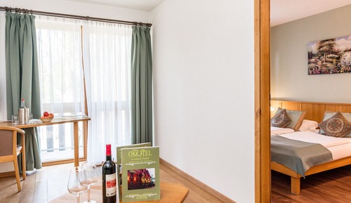 Suite, balcón, en la zona del jardín