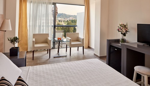 Habitación doble, vistas al jardín