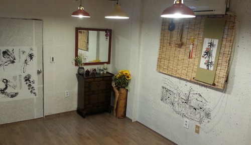 Habitación triple económica, 1 habitación, cocina, vistas al patio
