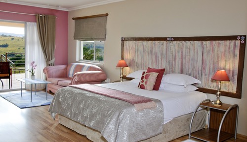Habitación de lujo doble, 1 cama de matrimonio grande, no fumadores, vistas a la montaña