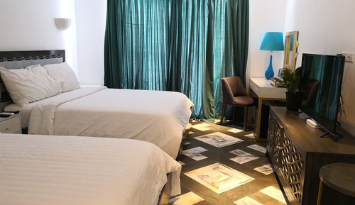 Habitación superior, 2 camas de matrimonio