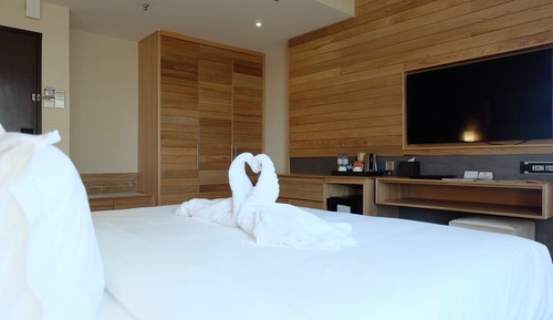Habitación ejecutiva, 1 cama de matrimonio grande, bañera (Leisure Only)