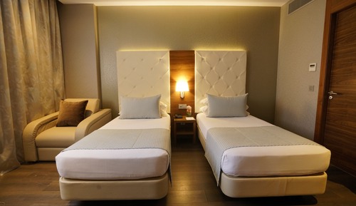Habitación Deluxe con 2 camas individuales, vistas a la ciudad