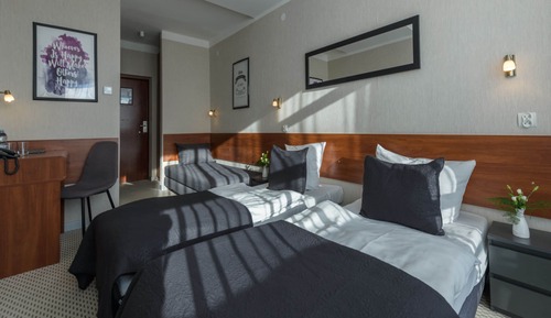 Habitación doble, balcón
